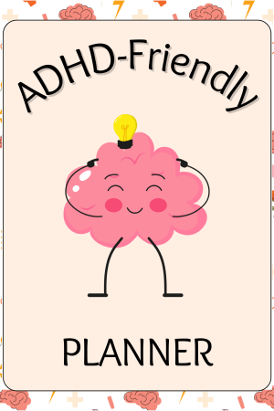 Downloadable Note Book for ADHD