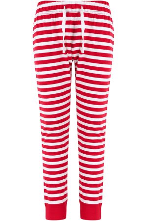 Red and white stripe pj's