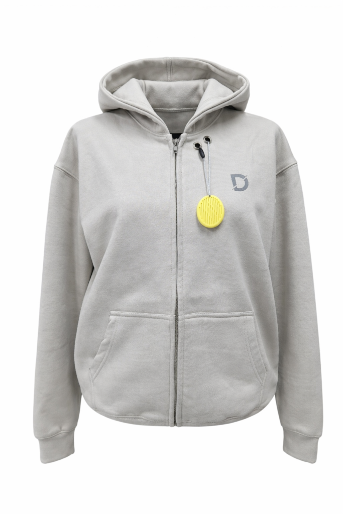 Cream stone hoody