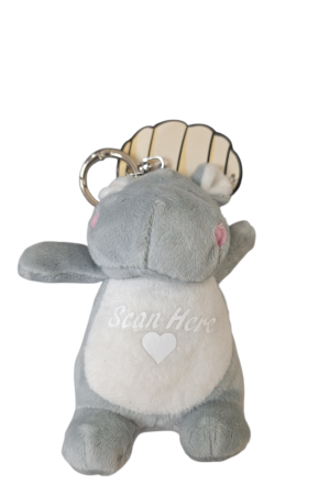 Hippo key ring